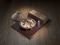 Kugelschreiber Montegrappa Leonardo da Vinci 500° Anniversario in Holz ISLVNRIW - ISLVNRIW